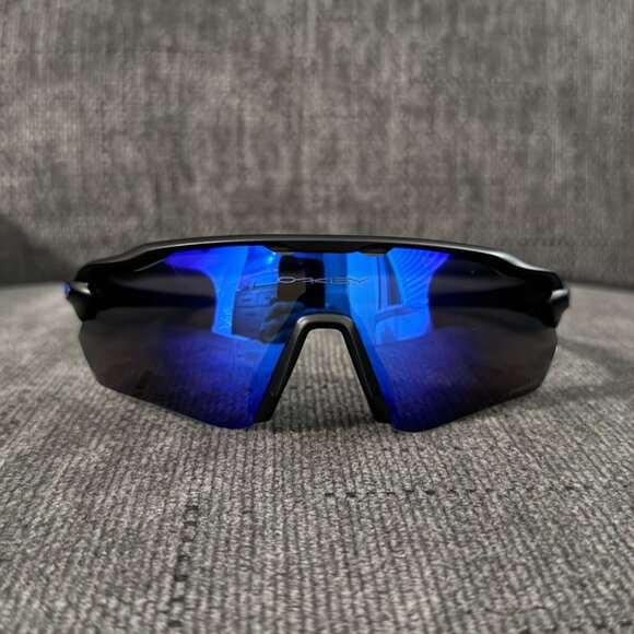 Oakley Radar EV PRIZM Polarized Sapphire Iridium OO9208 Black Frame - Picture 3 of 13